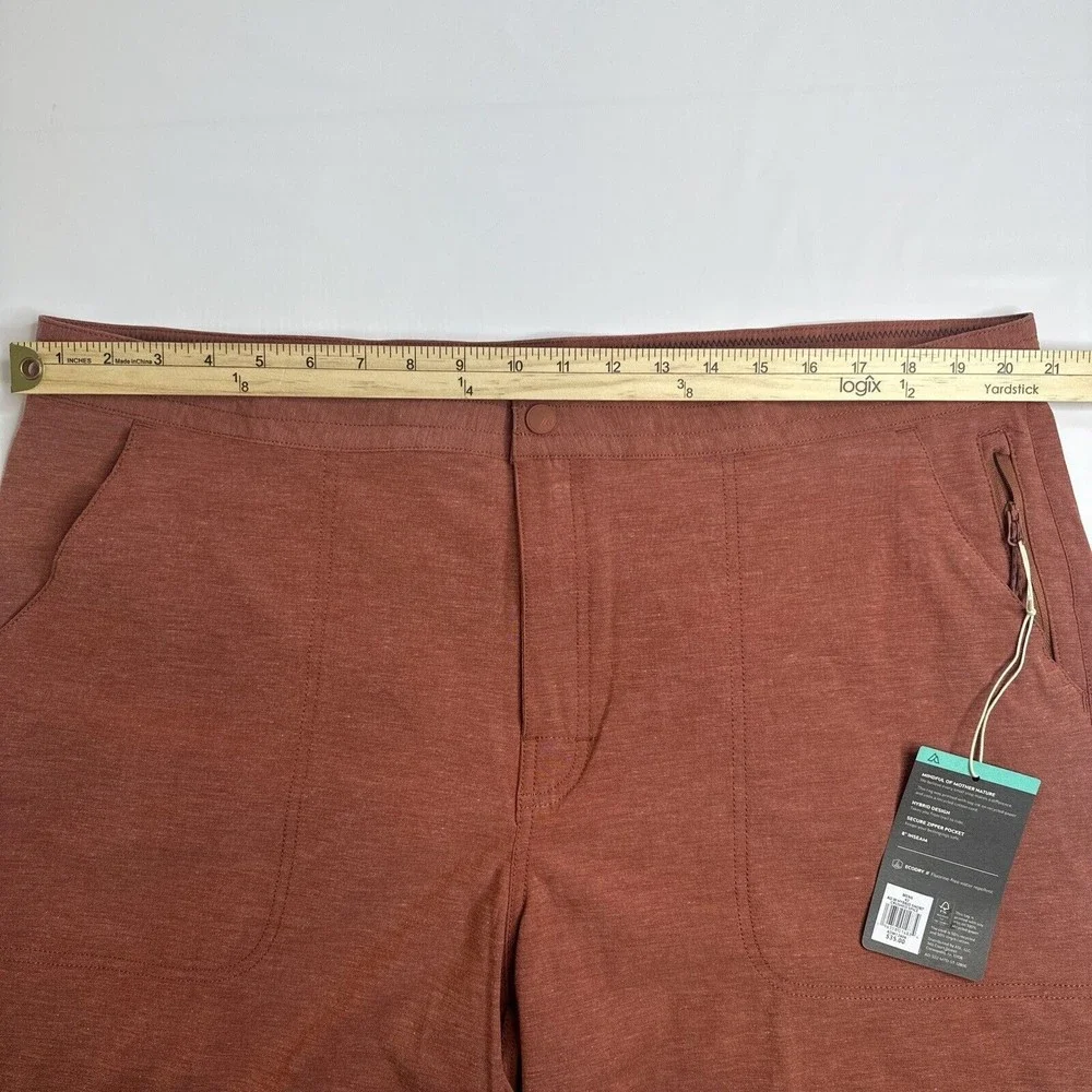 NWT Alpine Design Men's Size 42 Hybrid Hiking Swim Shorts 8” Inseam Zip Pocket - Picture 7 of 11